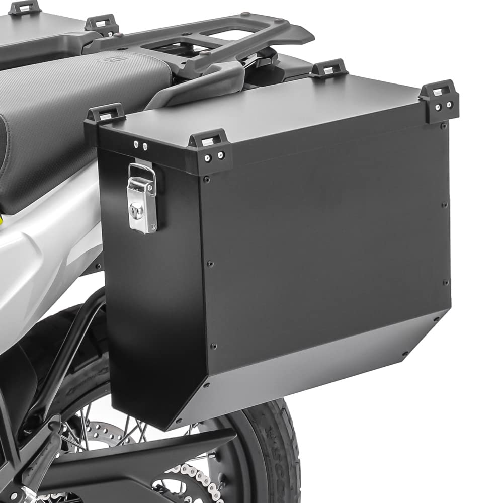 BagtecsAlu Pannier for Kawasaki Versys-X 300 Side Case Atlas 36L Black