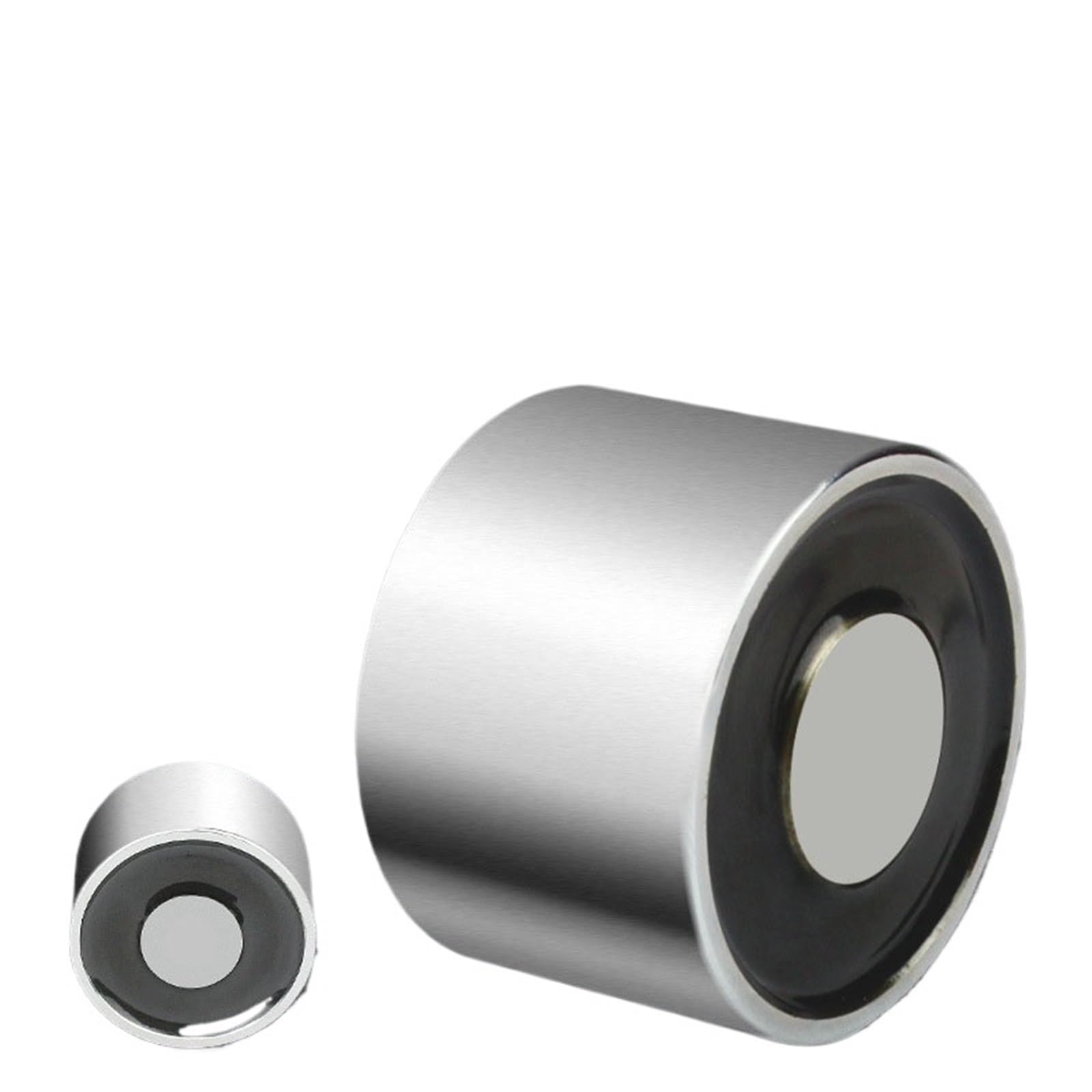 1 pz Aspirazione 0,3~120KG Elettromagnete 12v Elettromagnetico Solenoide Chiuso Piccolo Elettromagnete 24V Bobina Elettrica Imans 12/24 Volt(D25H11,24V)