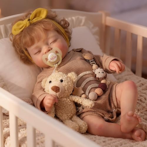 Muñeca Reborn Bebé Niña Realista 17 pulgadas miniatura 6