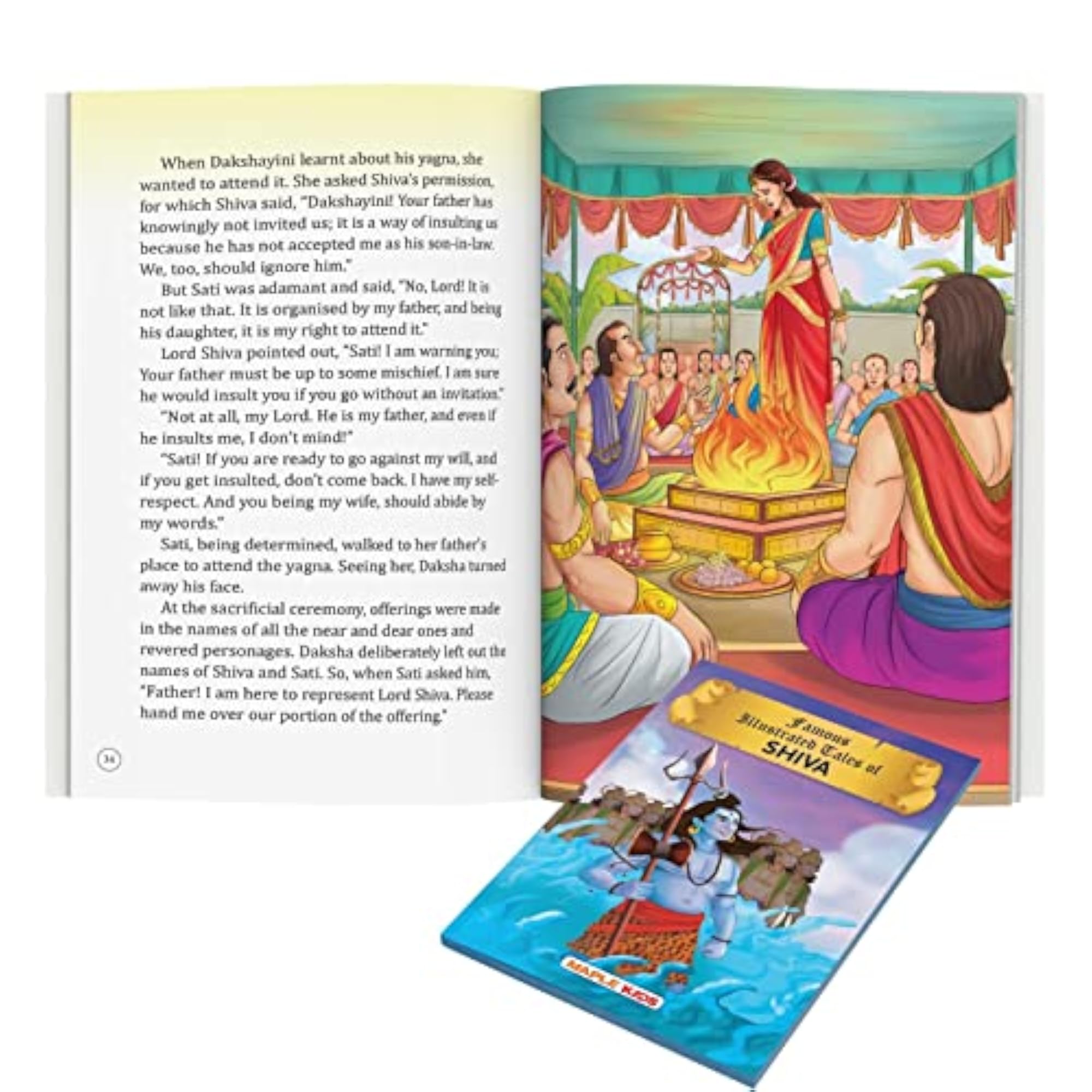 Shiva Tales Illustrated Story Book for Bedtime Reading