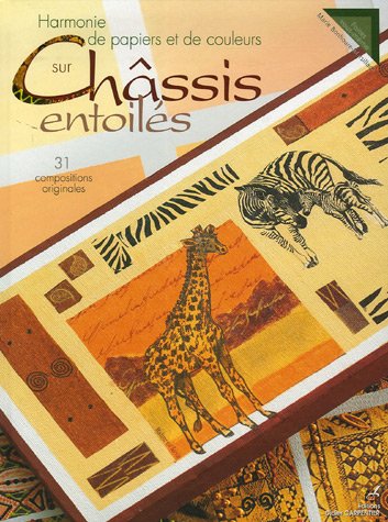 Harmonie de papiers et de couleurs sur Châssis entoilés