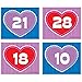Hearts Calendar Cover-Up