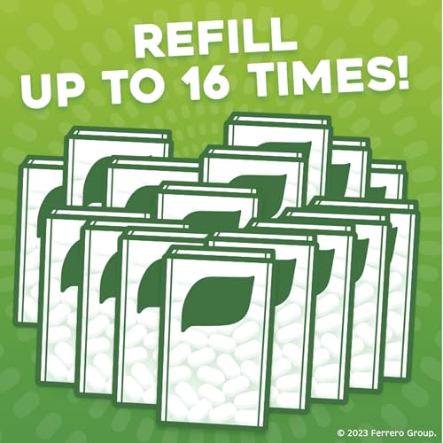 Tic Tac Bulk Freshmints Refill Bag, Pocket-Sized Breath Mints, 17.2 oz | Use this refill bag of mints bulk to fill the included pocket-sized pack for fresh breath on the go in your office or car - image 8