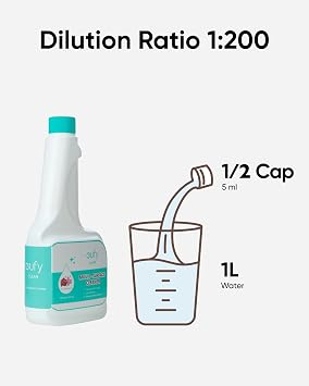 eufy Hard Floor Cleaner*2 + Roller Brush with Bristles and Rubber and Brush Guard