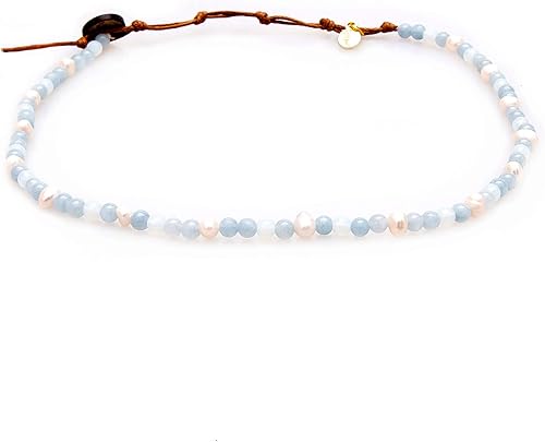 Lotus y Luna Collar de 7 Chakras para Mujeres - Collar de Cristales Curativos con Piedras Genuinas (Master Healer) para Traer Equilibrio y Curación