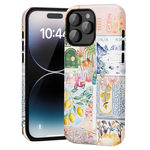 Amzfield for iPhone 13 Pro Case Summer Italy Culture Collage Phone Case by Amzfield - Used condition - Image 2