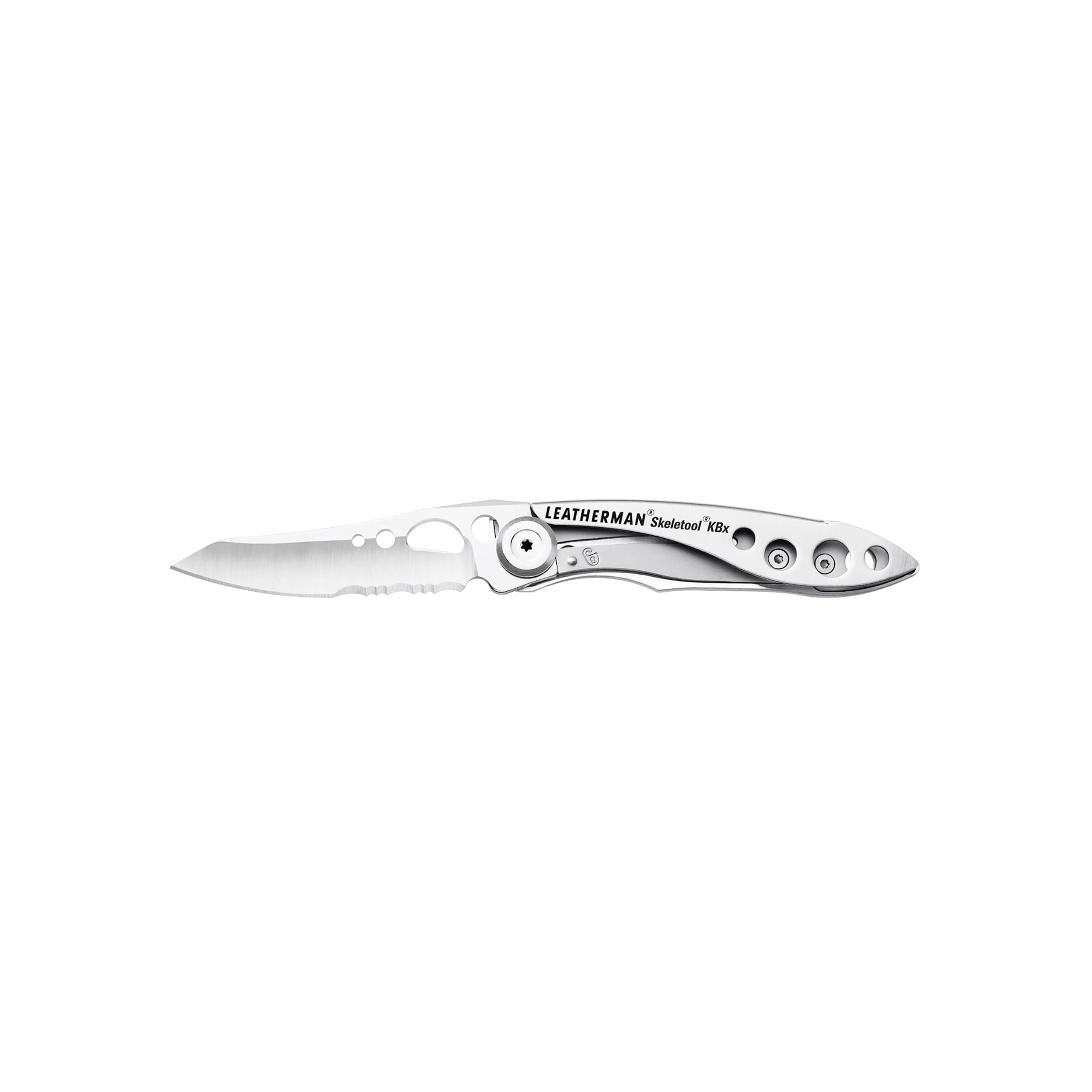 Leatherman Skeletool KBx - Versatile Combo Knife Blade, Built-in Bottle-Opener, 420HC Stainless Steel