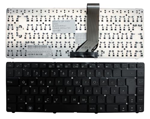 Clavier de remplacement allemand noir pour réparer le PC ASUS S400CA-RSI5T18