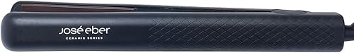 Miniatura 4 de Jose Eber cerámica Flat Iron púrpura voltaje dual Negro