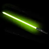Conjunto de Sabre Luz com Punho Metal 2-em-1 RGB 7 Cores Mudáveis Som Sensível a Movimento e Conector LED Recarregável para Cosplay Adultos Suporta Du