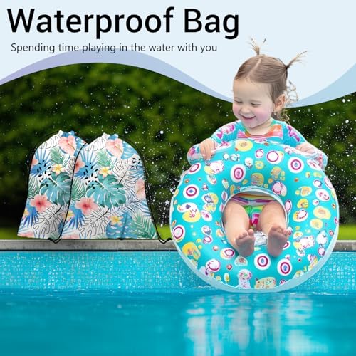 Image of Gymnastics Grip Bag Tropical Leaf Floral Sports Gymnastics Drawstring Bag