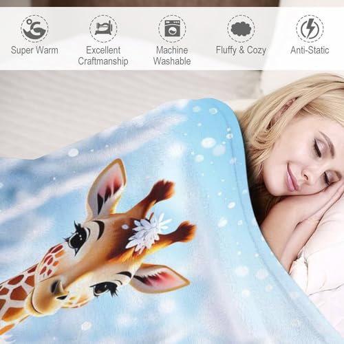 Manta de sofá para el frío de franela polar suave contra inviernos 6
