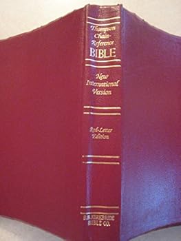 Paperback thompson Chain-Reference Bible (Second Improved Edition) NIV Red Letter Edition Book