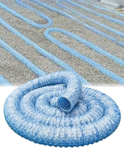 Tuyau de drainage perforé flexible 6m pour infiltration du sol