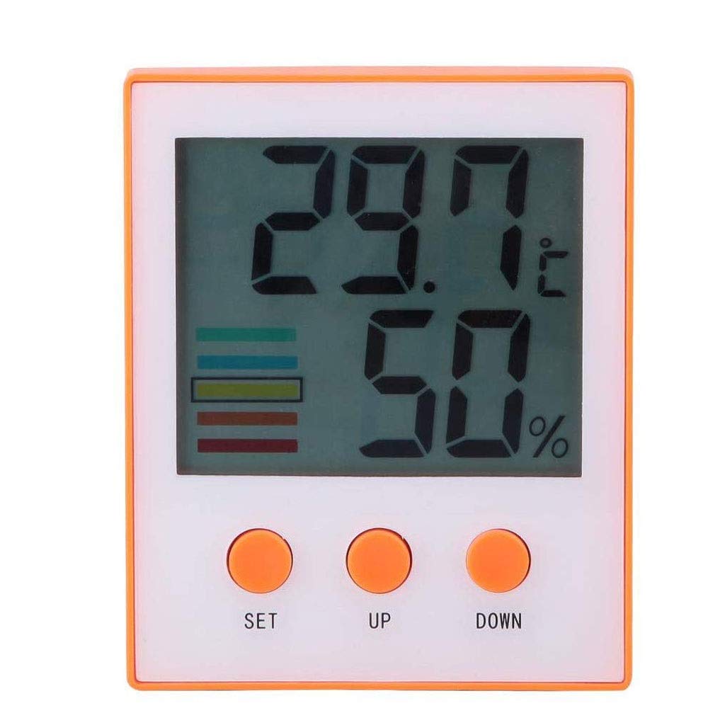 Room Thermometer - Household Indoor Temperature and Humidity Meter Flower Room Temperature Meter Wet and Dry