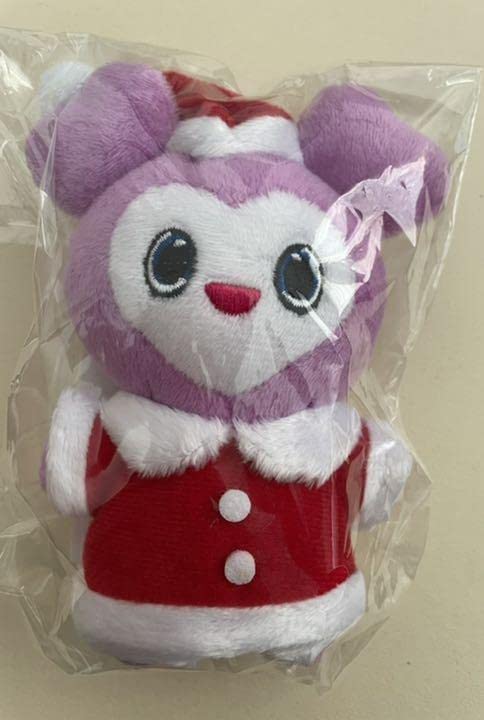 Amazon.co.jp: TWICE ラブリーぬいぐるみバッグチャームPURPLE X'mas