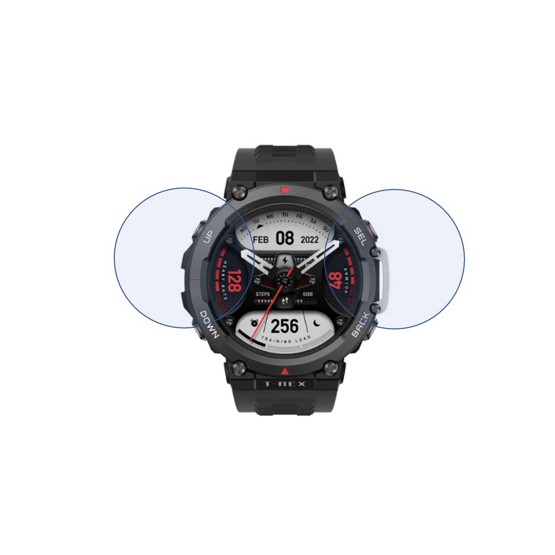 DVTECH� (Pack of 02 Best Fit Smartwatch screen protector for Amazfit T-Rex 2 (Not a Tempered glass) (B0B368BWWJ) Amazon Price History, Amazon Price Tracker