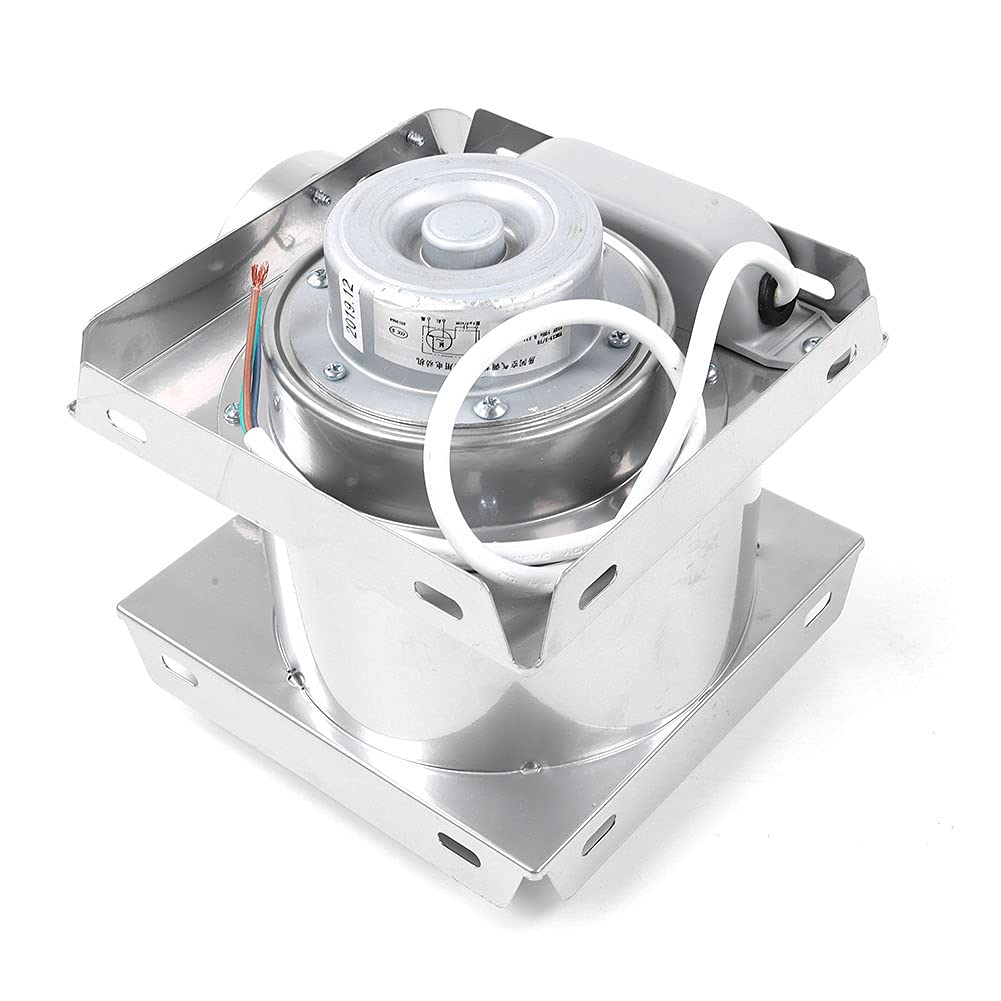 Fafeicy Ventilador de Conducto 250m³/h, Extractor de Aire Silencioso 220V 52W 45dB, Oculto para Baño de Hotel