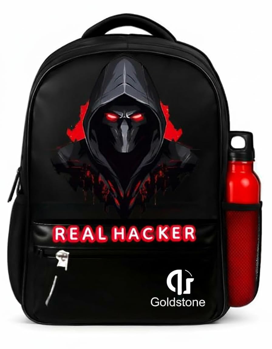 Goldstone Backbencher Black Backpack REAL HACKER - Image 1