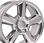 OE Wheels LLC 20 inch Rim Fits Chevy Tahoe LTZ Wheel CV83 20x8.5 Chrome Wheel Hollander 5308