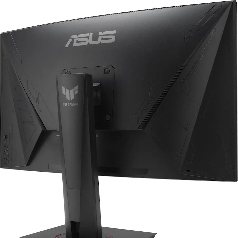 Image of ASUS TUF 27 inch 240Hz FHD Curved Gaming Monitor with Adj Tilt /Swivel /Height | 1ms Response Time, Flicker-Free, Adaptive-sync, AMD FreeSync Premium, VESA Mount, HDMI, Displayport, Dockztorm USB Port Exp