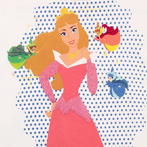 Disney Girls Sleeping Beauty T-Shirt Princess Aurora Short Sleeve Top2