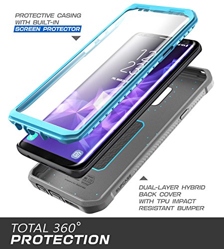 SUPCASE Cover Samsung S9, Custodia Rigida a 360