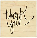 ColorBox Teresa Collins Wood Mount Stamps, Thank You