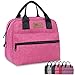 HOMESPON Insulated Lunch Bag Lunch Box Cooler Tote Box Cooler Bag Lunch Container for Women/Men/Work/Picnic,Large pink