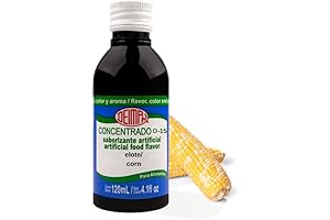 Deiman Artificial Food Flavoring Corn Concentrate D-15 Sweet Corn Flavor 4 fl oz
