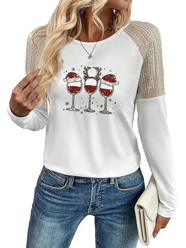 Milumia Camiseta feminina manga raglan longa 2024 primavera camisetas leopardo gola redonda blusa de