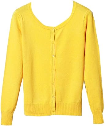 bright colored cardigans