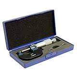 0-1' Dual Ball Anvil Micrometer Pipe Tube Round Carbide Tip Wall Thickness 0.0001'' GRAD