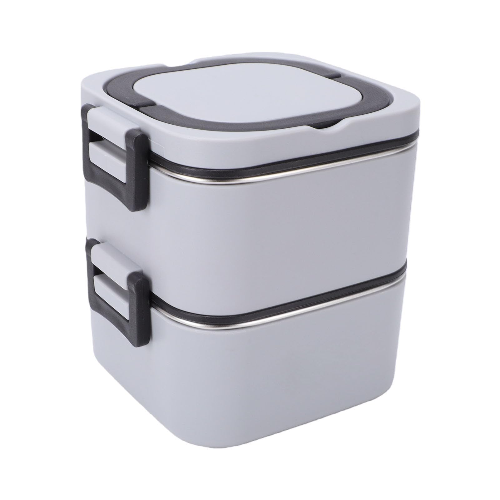 LICAEVEY 1400ml 2 Strati Contenitore per Pranzo in Acciaio Inossidabile