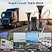Air Horn for Truck, Car Air Horns, 150DB Super Loud Dual Electric Train Horns Kit with Compressor for Any 12V Vehicles Trucks Motorcycle Pickup Trains Cars Boats (Black)