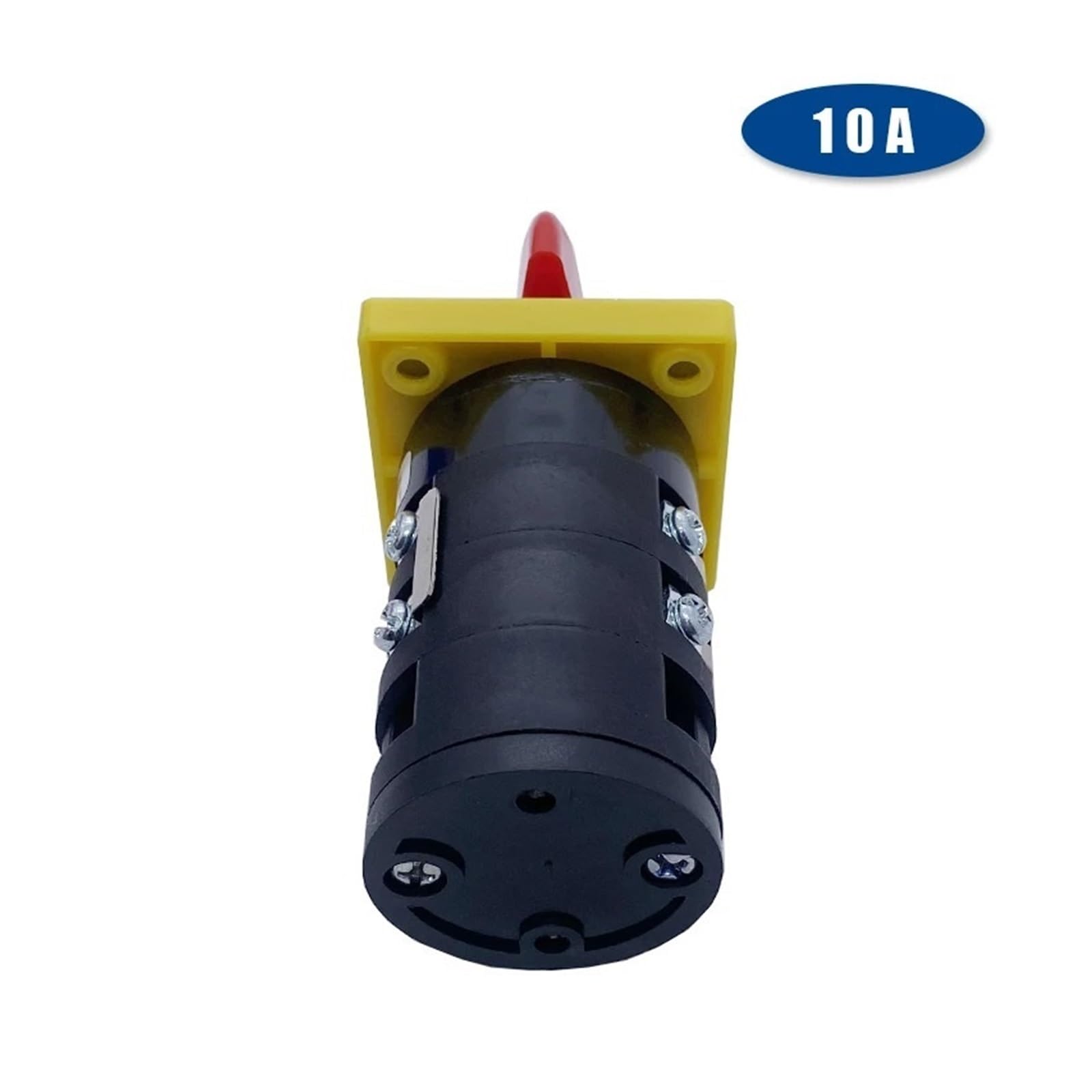 Interruptor de Leva rotatorio Transferencia Manual, 3 Posiciones, momentáneo, con reinicio, Contacto eléctrico Plata, 10 A, Tres Polos, HZ5B-10/3 B005