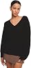 Womens Signature Cashmere V-Neck Sweater