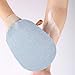 Exfoliating Glove, Deep Revive Glow Exfoliating Glove, Dual-Sided Body Scrub Mitt for Smooth Skin, Spa Quality Exfoliation, for All Skin Types (Blue)
