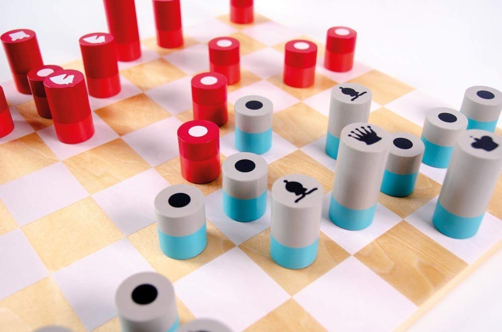 Remember Schach/Schachspiel für Groß und Klein aus Holz