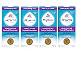 Replens Long Lasting Feminine Vaginal Moisturizer, 35 g (Pack of 4) 14 Applications and One reusable applicator New Packaging