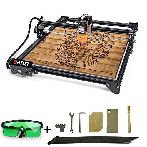 ORTUR Laser Master 2 S2 1200mW Laser Engraver Laser Engraving Cutting Machine (LU1-2), Laser Class 4