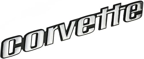 Miniatura 4 de Emblemas de letras de parachoques trasero Corvette de una pieza, insignias 3D, reemplazo tardío para 1976-1979 C3