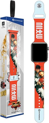 Street Fighter Ryu’s World Warrior Band for Apple Watch – Hyperkin – Officially Licensed by Capcom
