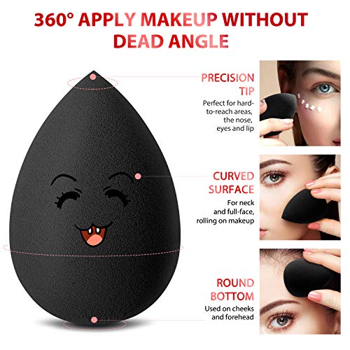 image for Makeup Sponges, Larbois 3-Pack Blender Beauty Foundation Blending Spon