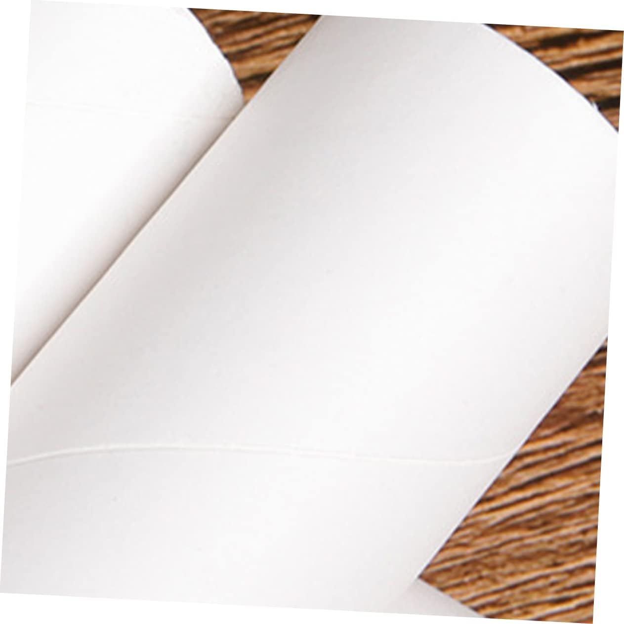 SUPVOX 24pcs DIY Art Tube Kraft Paper Tubes Cardboard for Posters Paintings Drawings Protector