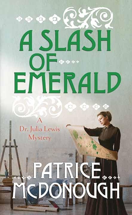 A Slash of Emerald: A Dr. Julia Lewis Mystery      Library Binding – Large Print, June 1, 2025
