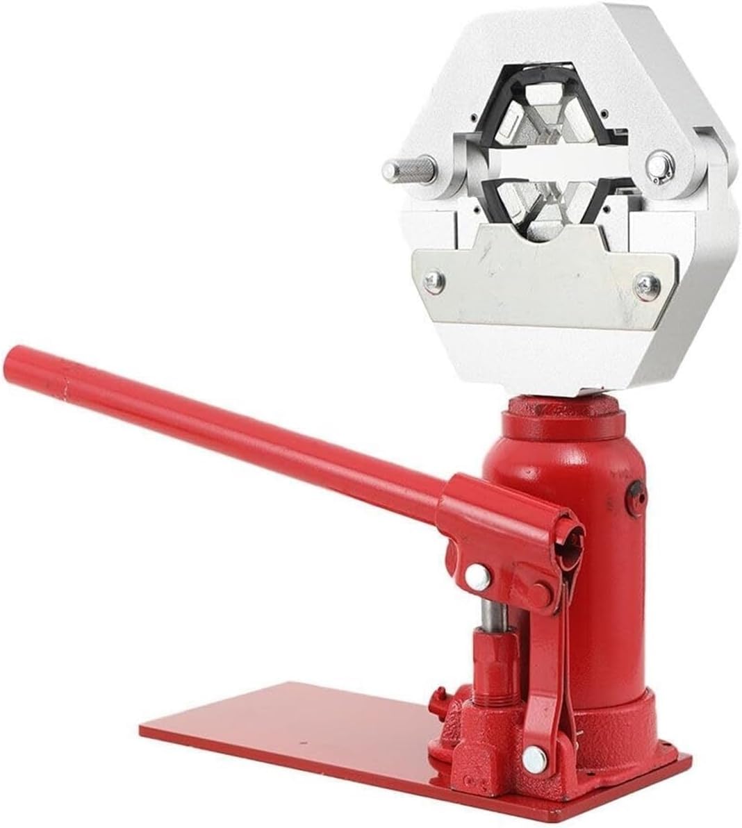 Prensadora hidráulica manual para conexiones de manguera, herramienta 7T de escritorio de 6,5 a 20 mm para mangueras pulverizadoras de alta presión en aplicaciones agrícolas