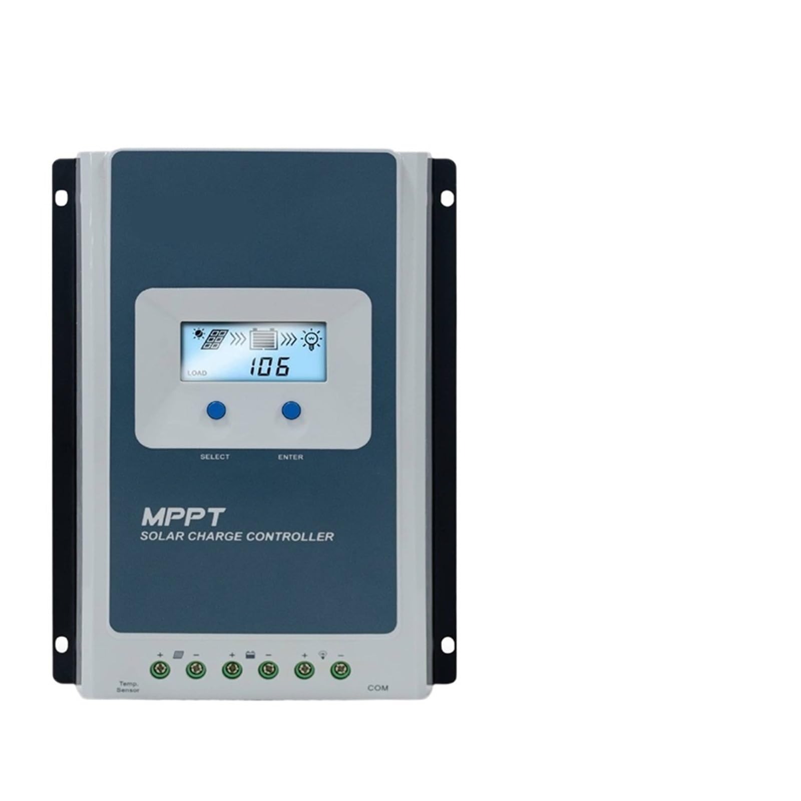 Regolatore di Carica Solare MPPT 10A 20A 30A 12V 24V | Regolatore del pannello solare con display LCD(Tracer4210AN)