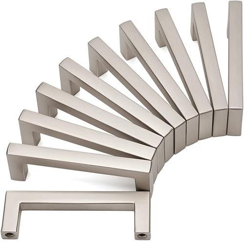 Miniatura 86 de KOOFIZO - Tiradores de gabinete de bronce aceitado, manijas de gabinete de bronce, paquete de 20, 3 pulgadas de hardware de bronce aceitado