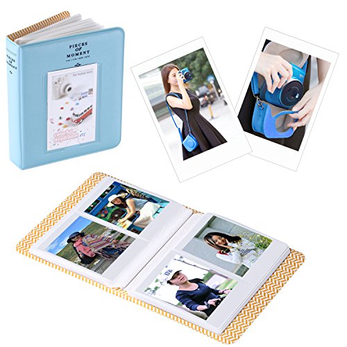 Neewer 56-in-1 Accessory for Fujifilm Instax Mini 90 Includes Camera Case with Adjustable Strap Various Frames Book Album Close-up Corner Stickers Photo Instant Films Stickers - Image 2